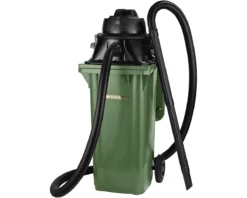 Aufsatzsauger Manutec-Mammut, 1100 W, Geeignet Für 120 L Mülltonnen, Ohne Werkzeugsteckdose, Mit 1 Patronenfilter & 1 Vliesfilter