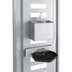 Desinfektionsmittelspender Halterung Für Modulare Hygienestation Basic, Inkl. Tropfschale