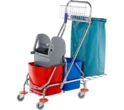 Doppelfahrwagen Mit Chromgestell