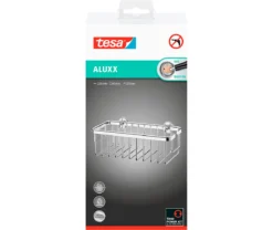 Duschkorb Tesa® ALUXX, Aluminium, Verchromt, Ohne Bohren, Inkl. Klebelösung -Geschäft Für Reinigungs- Und Hygieneprodukte duschkorb tesa aluxx aluminium verchromt ohne bohren inkl klebeloesung img SI 138707 D cut