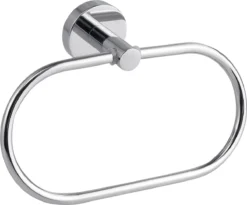 Handtuchhalter-Ring Tesa Smooz, Befestigung Ohne Bohren, Ablösbar, Chrom