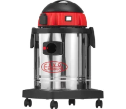 Handwerkersauger Mit Zusätzl. Elektrosteckdose EVO 215 Inox