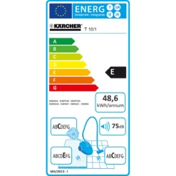 KÄRCHER® Trockensauger T10, Bedienung Per Fußdruck, Schlagfester Schmutzbehälter -Geschäft Für Reinigungs- Und Hygieneprodukte kaercher trockensauger t10 bedienung per fussdruck schlagfester schmutzbehaelter img WS 134829 C