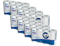 Kleenex® Toilettenpapier 8442, 2-lagig, Kompatibel Mit Aquarius™ Toilettenpapier-Spender, 64 Rollen á 350 Blatt, Weiß