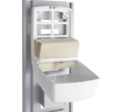 Mundschutz/Handtuchspender Für Modulare Hygienestation Basic, Sichtfenster, Mit Adapter, B 280 X T 135 X H 365 Mm -Geschäft Für Reinigungs- Und Hygieneprodukte mundschutz handtuchspender fuer modulare hygienestation basic sichtfenster mit adapter b 280 x t 135 x h 365 mm img SI 463822 D cut