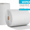 Putzpapier WIPEX®-ZR, 2-lagig, Tuchgröße Ca. 220 X 360 Mm, Zellstoff & Recyclingrohstoff, Weiß, 2 Rollen Mit Jeweils 1500 Tüchern