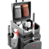 Reinigungswagen Rubbermaid® Quick Cart Medium, Außentaschen, Reißverschlusstasche & Innenfächer, Teleskopgriff, Bis 18 Kg, Wasser-/ölresistent, Teflon®