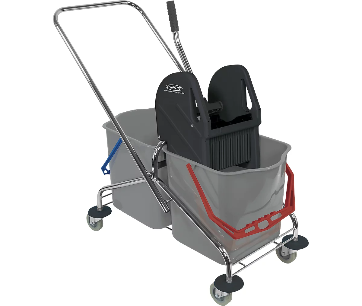 Reinigungswagen Set, Doppelfahreimer 2x 27 Liter, mit Presse, + Kunststoff-Klapphalter & 5x Baumwollmopp Reinigungswagen Set, Doppelfahreimer 2x 27 Liter, Mit Presse, + Kunststoff-Klapphalter & 5x Baumwollmopp -Geschäft Für Reinigungs- Und Hygieneprodukte reinigungswagen set doppelfahreimer 2x 27 liter mit presse kunststoff klapphalter 5x baumwollmopp img SI 138179 A cut