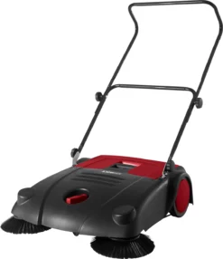 Schäfer Shop Pure Handkehrmaschine, Kehrleistung 2800 M²/h, Bis 14 L, L 1100 X B 670 X H 980 Mm, Schwarz/gelb