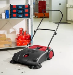 Schäfer Shop Pure Handkehrmaschine, Kehrleistung 2800 M²/h, Bis 14 L, L 1100 X B 670 X H 980 Mm, Schwarz/gelb -Geschäft Für Reinigungs- Und Hygieneprodukte schaefer shop pure handkehrmaschine kehrleistung 2800 m h bis 14 l l 1100 x b 670 x h 980 mm schwarz gelb img SI 124921 I