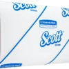 Scott® Handtücher Slimfold 5856, 1-lagig, 16 Pakete A 110 Falthandtücher, Weiß