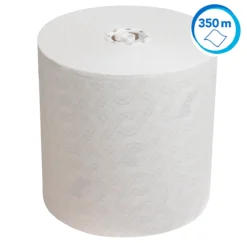 Scott® Rollenpapiertücher Essential 6691, 1-lagig, 6 Rollen á 350 M, Insgesamt 2100 M, Weiß