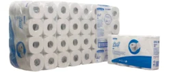 Scott® Toilettenpapier 8519, 2-lagig, 64 Rollen A 350 WC-Papier Blätter, Weiß
