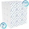 Scott® Toilettenpapier Control 8509, 2-lagig, Einzelblätter, 36 Päckchen á 220 Blatt, Weiß