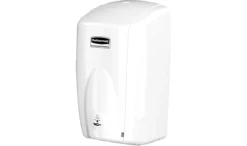 Seifen- & Desinfektionsmittelspender Rubbermaid AutoFoam, Sensorgesteuert, 500 Ml, L 140 X B 133 X H 253 Mm, Kunststoff, Weiß -Geschäft Für Reinigungs- Und Hygieneprodukte seifen desinfektionsmittelspender rubbermaid autofoam sensorgesteuert 500 ml l 140 x b 133 x h 253 mm kunststoff weiss img SI 153671 C cut A8