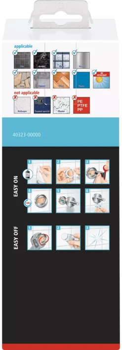 Seifenspender-Set Tesa Smooz, 200 Ml, Nachfüllbar, Innovative Klebelösung, Verchromt -Geschäft Für Reinigungs- Und Hygieneprodukte seifenspender set tesa smooz 200 ml nachfuellbar innovative klebeloesung verchromt img SI 659331 C cut scaled