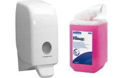 Sparset Kleenex® Aquarius Seifenspender + 1 Kartusche Schaumseife