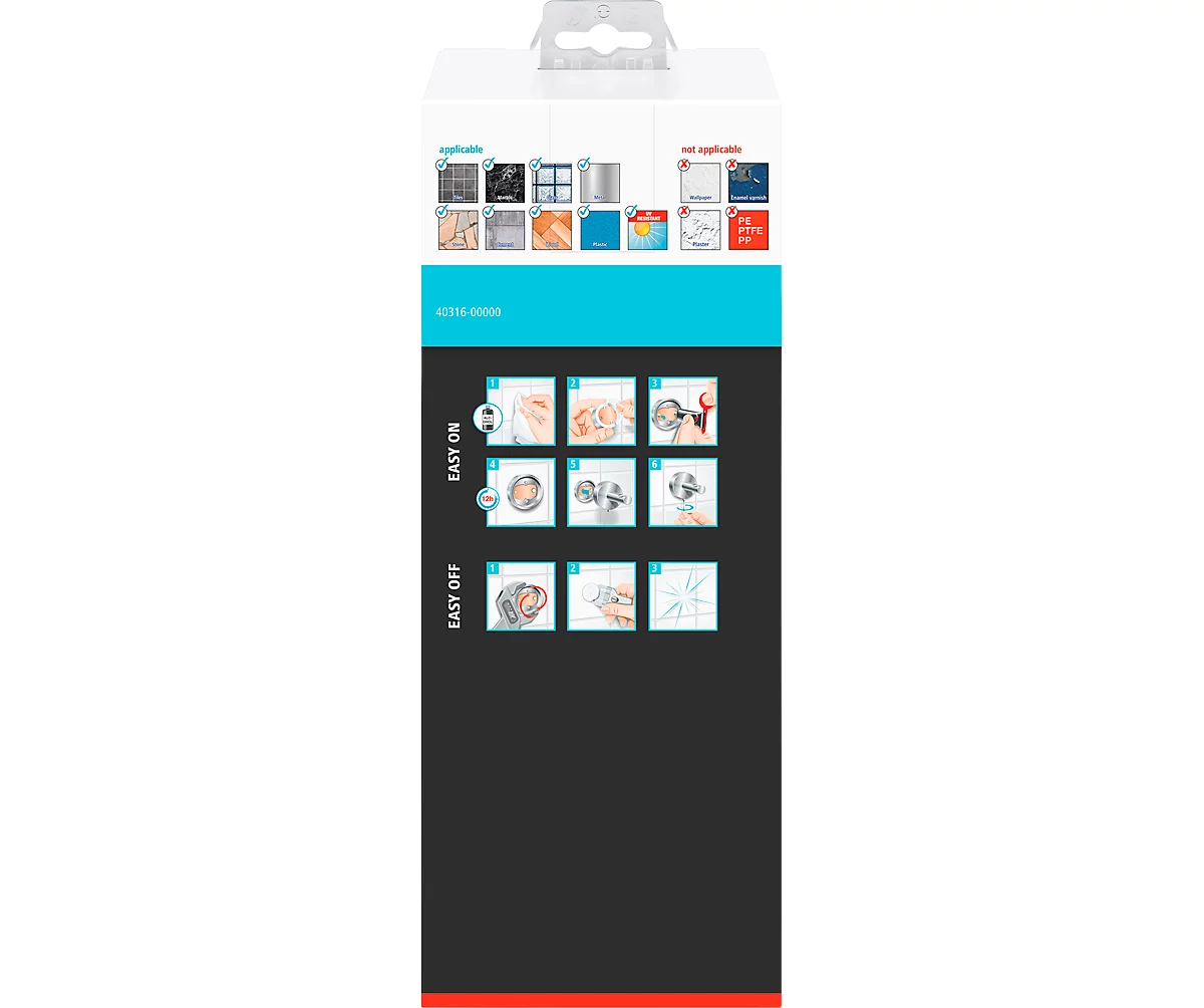 tesa® SMOOZ Toilettenbürste, verchromt, inkl. Klebelösung, starker Halt, B 95 x T 135 x H 395 mm Tesa® SMOOZ Toilettenbürste, Verchromt, Inkl. Klebelösung, Starker Halt, B 95 X T 135 X H 395 Mm -Geschäft Für Reinigungs- Und Hygieneprodukte tesa smooz toilettenbuerste verchromt inkl klebeloesung starker halt b 95 x t 135 x h 395 mm img SI 138698 C cut