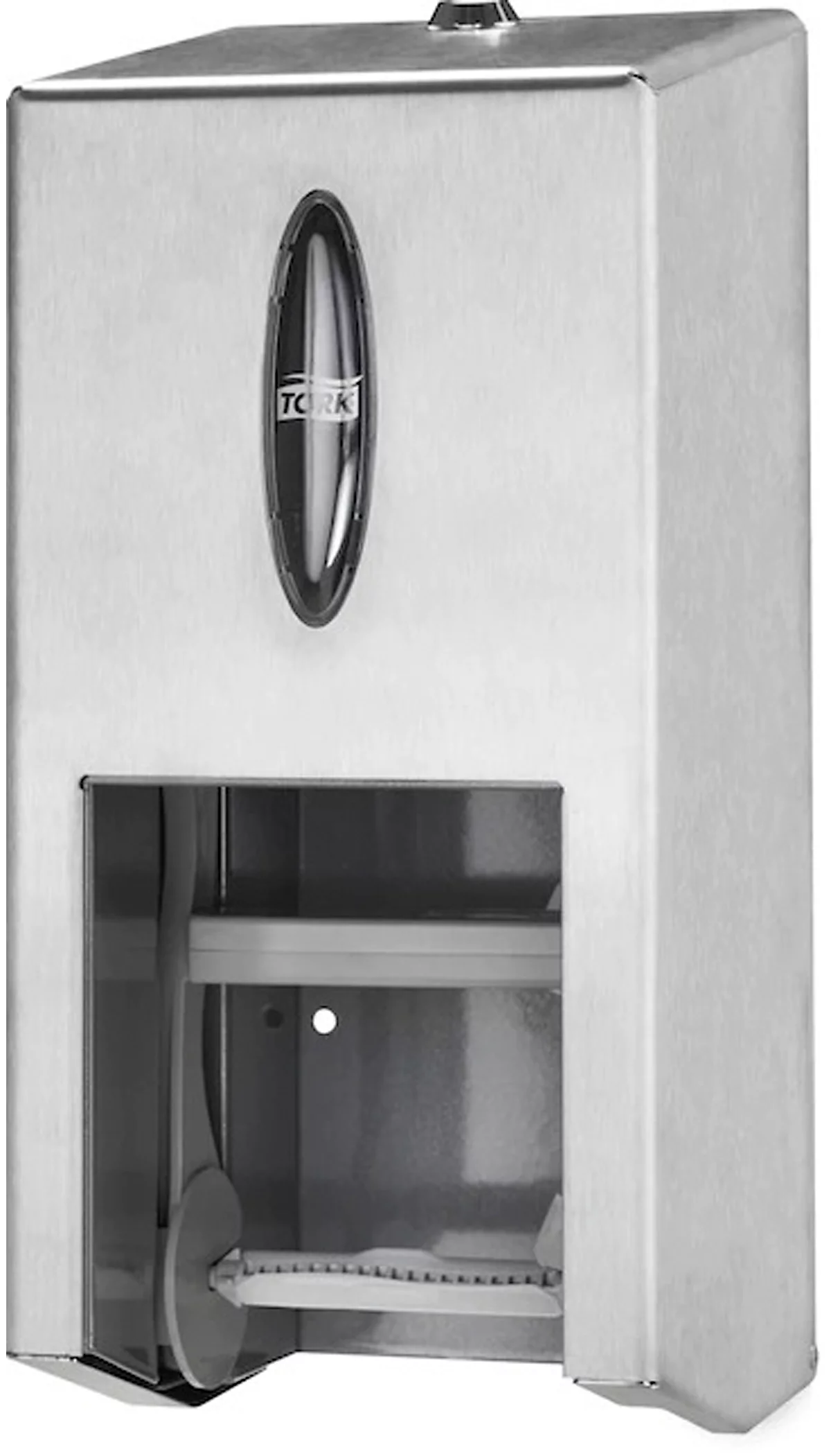 Tork® Doppelrollenspender 472019, für hülsenloses Midi Toilettenpapier, B 325 x T 149 x H 143 mm, Metall, grau Tork® Doppelrollenspender 472019, Für Hülsenloses Midi Toilettenpapier, B 325 X T 149 X H 143 Mm, Metall, Grau -Geschäft Für Reinigungs- Und Hygieneprodukte tork doppelrollenspender 472019 fuer huelsenloses midi toilettenpapier b 325 x t 149 x h 143 mm metall grau img WS 157869 A cut