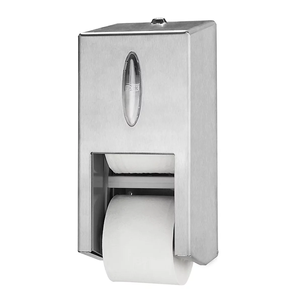 Tork® Doppelrollenspender 472019, für hülsenloses Midi Toilettenpapier, B 325 x T 149 x H 143 mm, Metall, grau Tork® Doppelrollenspender 472019, Für Hülsenloses Midi Toilettenpapier, B 325 X T 149 X H 143 Mm, Metall, Grau -Geschäft Für Reinigungs- Und Hygieneprodukte tork doppelrollenspender 472019 fuer huelsenloses midi toilettenpapier b 325 x t 149 x h 143 mm metall grau img WS 157869 B cut