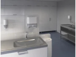 Tork® Handtuchspender Matic® 551100, Für Tork® Rollenhandtücher, Handtuchlänge Einstellbar, Füllstandanzeige, Weiß -Geschäft Für Reinigungs- Und Hygieneprodukte tork handtuchspender matic 551100 fuer tork rollenhandtuecher handtuchlaenge einstellbar fuellstandanzeige weiss img WS 157834 E