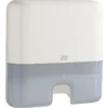 Tork® Handtuchspender Mini Interfold 552100, Einzelblattausgabe, Platzsparend, Kunststoff, Weiß