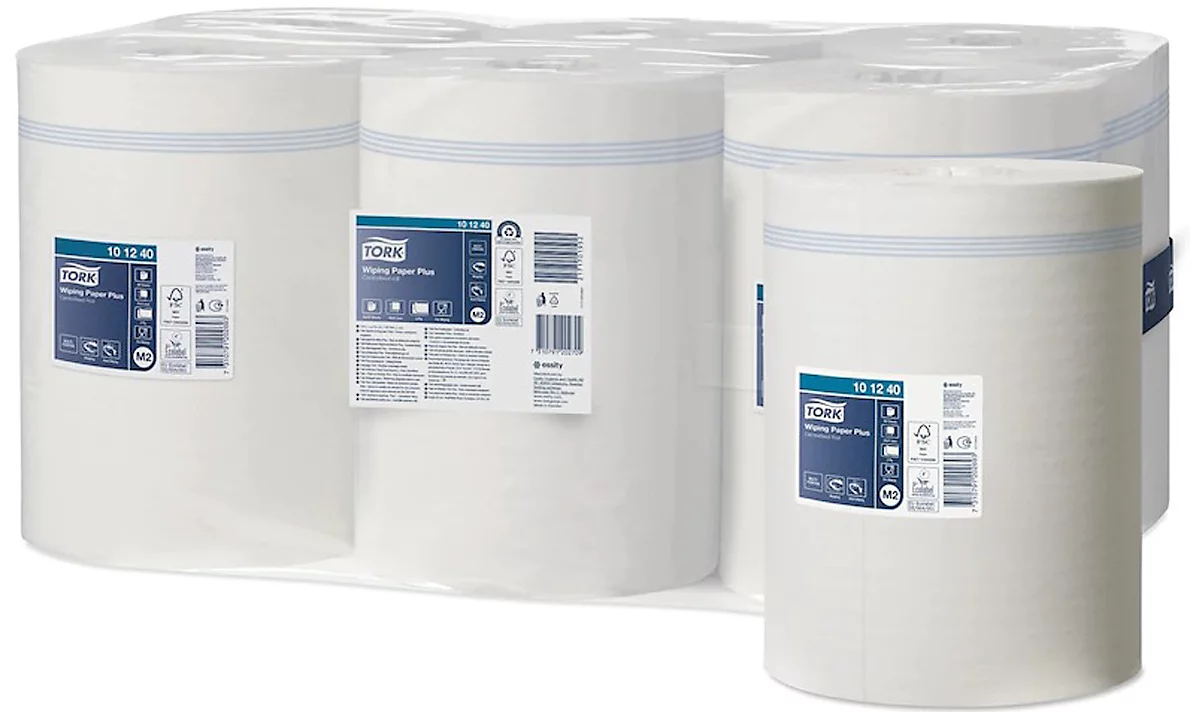 Tork® Mehrzweck-Papierwischtücher 101240, 2-lagig, Innenabrollung M2, L 160 m x B 215 mm, Ø 190 mm, 6 Rollan á 160 m, weiß Tork® Mehrzweck-Papierwischtücher 101240, 2-lagig, Innenabrollung M2, L 160 M X B 215 Mm, Ø 190 Mm, 6 Rollan á 160 M, Weiß -Geschäft Für Reinigungs- Und Hygieneprodukte tork mehrzweck papierwischtuecher 101240 2 lagig innenabrollung m2 l 160 m x b 215 mm 190 mm 6 rollan a 160 m weiss img WS 157852 B