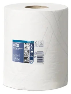 Tork® Mehrzweck-Papierwischtücher 130044, 2-lagig, QuickDry-Qualität, Innenabrollung M2, L 125 M X B 235 Mm, Ø 190 Mm, 6 Rollen à 125 M, Weiß