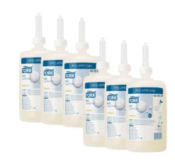 Tork® Premium Flüssigseife 420501, Allzweckseife, Feuchtigkeitsspendend, Schonend Zur Haut, 6 Flaschen á 1000 Ml