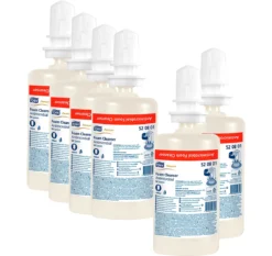 Tork® Premium-Schaumseife 520800, Zur Händedekontamination, Hochwirksam, Parfümfrei, Ohne Farbstoffe 6 Flaschen á 1000 Ml