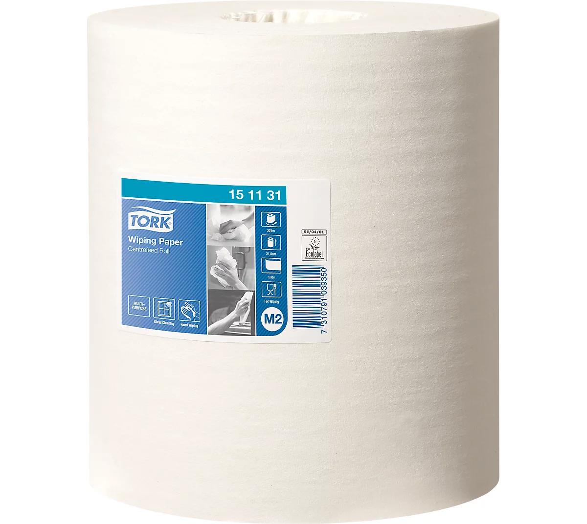 Tork® Rollentuch Advanced 151131, 1-lagig, Mehrzweck Papierwischtücher, 6 Rollen á 275 m, hochweiß Tork® Rollentuch Advanced 151131, 1-lagig, Mehrzweck Papierwischtücher, 6 Rollen á 275 M, Hochweiß -Geschäft Für Reinigungs- Und Hygieneprodukte tork rollentuch advanced 151131 1 lagig mehrzweck papierwischtuecher 6 rollen a 275 m hochweiss img SI 098077 B cut