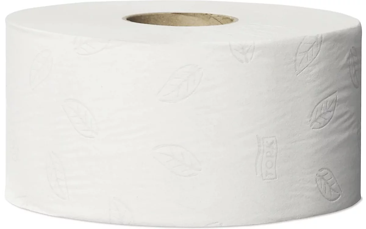 Tork® Toilettenpapier Mini Jumbo Advanced 120280, 2-lagig, mit Prägung, 12 Rollen á 850 Blatt, weiß Tork® Toilettenpapier Mini Jumbo Advanced 120280, 2-lagig, Mit Prägung, 12 Rollen á 850 Blatt, Weiß -Geschäft Für Reinigungs- Und Hygieneprodukte tork toilettenpapier mini jumbo advanced 120280 2 lagig mit praegung 12 rollen a 850 blatt weiss img WS 157868 B