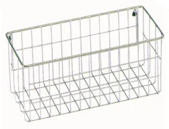 Utensilienkorb, F. Reinigungswagen, Verchromt