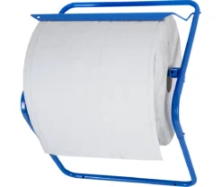 Wandhalter Für Putztuchrollen, Für Rollenbreite 400 Mm, B 490 X T 300 X H 410 Mm, Metall Pulverbeschichtet