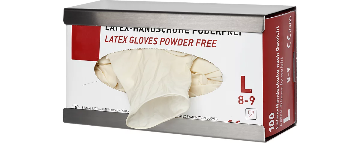 Wandhalterung Für Handschuhe/Handtücher, Inklusive Montagematerial, Edelstahl -Geschäft Für Reinigungs- Und Hygieneprodukte wandhalterung fuer handschuhe handtuecher inklusive montagematerial edelstahl img SI 134808 B cut