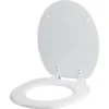WC-Sitz "Relax", L 445 X B 375 mm, Scharniere Aus Kunststoff, Weiß