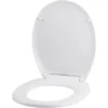 WC-Sitz "Relax", L 445 X B 375 mm, Scharniere Aus Metall, Weiß