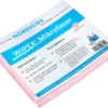 WIPEX Mikrofaser-Wischtuch, Mehrfach Waschbar, Schlierenfreie Reinigung, 50 Stück, Rosa