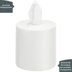 Wischtücher Kimberly Clark WypAll® Wettask™ Low Lint, Für Reinigungsmittel, Saugfähig & Reißfest, 6 Rollen Je 120 Tücher, L 305 X B 150 Mm, Weiß -Geschäft Für Reinigungs- Und Hygieneprodukte wischtuecher kimberly clark wypall wettask low lint fuer reinigungsmittel saugfaehig reissfest 6 rollen je 120 tuecher l 305 x b 150 mm weiss img SI 128727 E cut