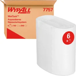 Wischtücher Rollen Kimtech® Wettask™, 6 X 140 Tücher, Im Spendiereimer, Austrocknungsschutz, Weiß -Geschäft Für Reinigungs- Und Hygieneprodukte wischtuecher rollen kimtech wettask 6 x 140 tuecher im spendiereimer austrocknungsschutz weiss img SI 128729 G cut