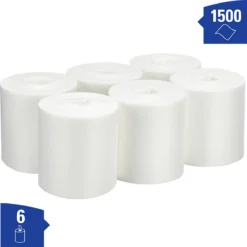 Wischtücher WypAll® Wettask™ Nachfüllrollen, Für Desinfektionsmittelspender, 6 X 250 Tücher, Weiß -Geschäft Für Reinigungs- Und Hygieneprodukte wischtuecher wypall wettask nachfuellrollen fuer desinfektionsmittelspender 6 x 250 tuecher weiss img SI 128728 F cut