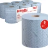 WYPALL* Wischtuch L-10 EXTRA + Zentralentnahme RCS, Aus Airflexmaterial, 2400 Tücher, 1-lagig, Blau
