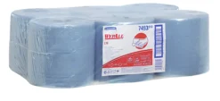 WYPALL* Wischtuch L-10 EXTRA Zentralentnahme RCS, Aus Airflexmaterial, 3150 Tücher, 1-lagig, Blau